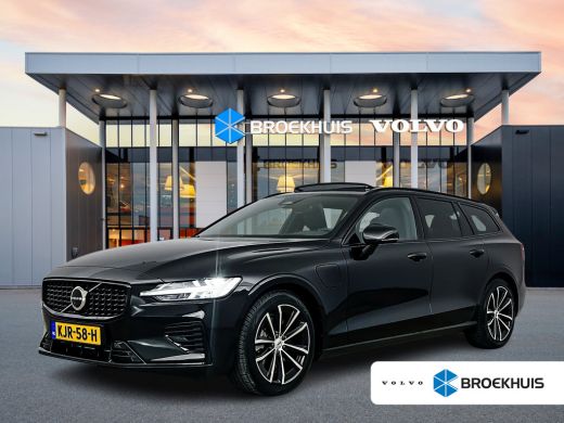 Volvo  V60 T8 Recharge Plus Dark | 18" Allseason | Trekhaak | Panoramadak | Head-Up | 360 Camera | Elektr. v... ActivLease financial lease