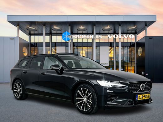 Volvo  V60 T8 Recharge Plus Dark | 18" Allseason | Trekhaak | Panoramadak | Head-Up | 360 Camera | Elektr. v... ActivLease financial lease