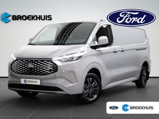 Ford E-Transit Custom 340 L2H1 71KWh 218 pk Limited | 3 Zits | Winterpack | 370km WLTP | 2300kg Trekgewicht ActivLease financial lease