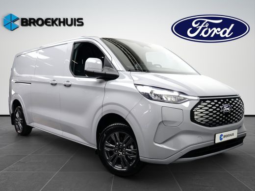 Ford E-Transit Custom 340 L2H1 71KWh 218 pk Limited | 3 Zits | Winterpack | 370km WLTP | 2300kg Trekgewicht ActivLease financial lease