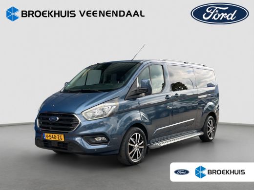 Ford Transit Custom 300 2.0 170pk TDCI L2H1 Limited DC | Trekhaak | 2x Schuifdeur | Camera | Leder | Stoelverwarming ActivLease financial lease