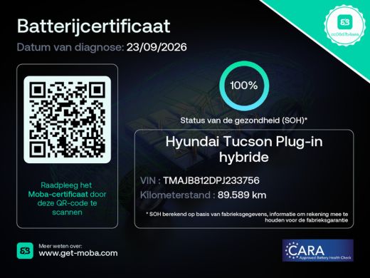 Hyundai Tucson 1.6 T-GDI PHEV N Line 4WD | Adaptive Cruise | SOH 100% | Stoelventilatie | Stoelverwarming | 360 ... ActivLease financial lease