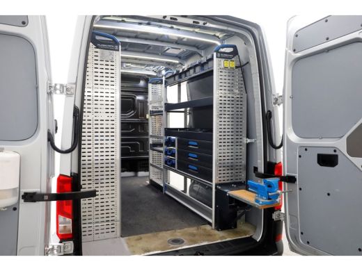 Volkswagen Crafter 35 2.0 TDI 140pk L3H3 (L2H2) Airco/Navi/Inrichting/230V 02-2021 ActivLease financial lease