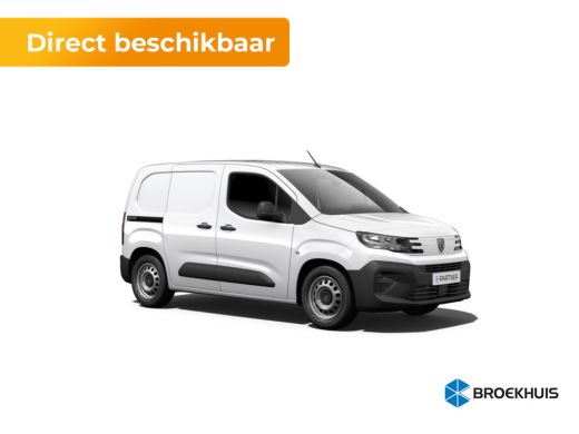 Peugeot Partner Standaard - Elektrisch | Elektrisch verstelbare en verwarmbare buitenspiegels | Parkeersensoren a... ActivLease financial lease
