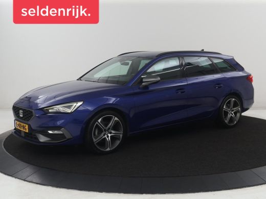 Seat Leon Sportstourer 1.5 eTSI FR Business Intense | Half Leder | Adaptive cruise | Park assist | Navigati... ActivLease financial lease