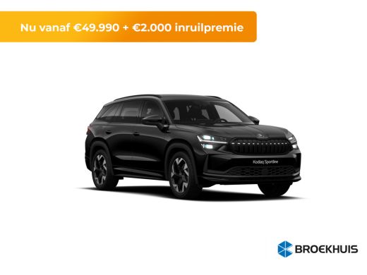 Skoda Kodiaq Sportline Limited | Achteruitrijcamera | Driving mode select | LED interieurverlichting inclusief... ActivLease financial lease