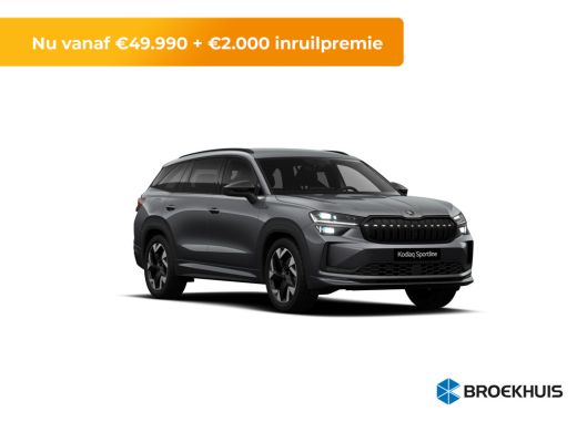 Skoda Kodiaq Sportline Limited | Achteruitrijcamera | Driving mode select | LED interieurverlichting inclusief... ActivLease financial lease