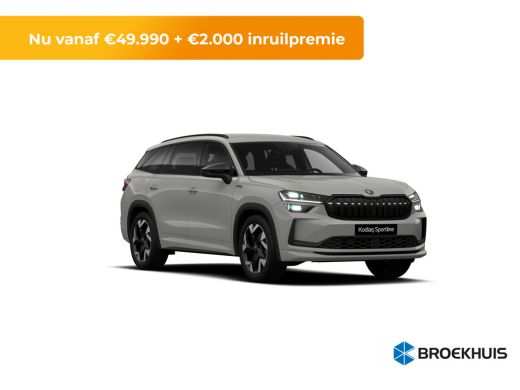 Skoda Kodiaq Sportline Limited | Achteruitrijcamera | Driving mode select | LED interieurverlichting inclusief... ActivLease financial lease