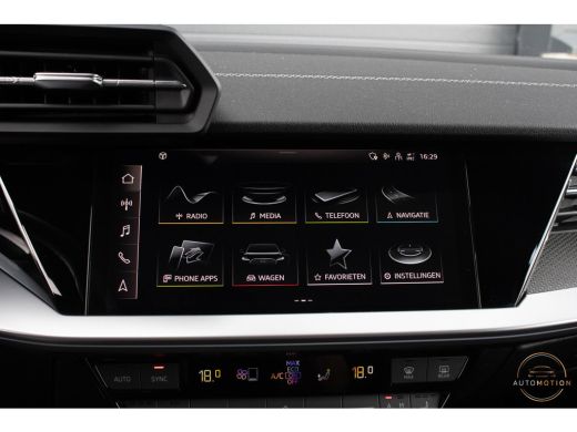 Audi A3 Sportback 40 TFSIe Sline Edition PANO MEMORY B&O CAMERA MATRIX SFEER ACC ActivLease financial lease