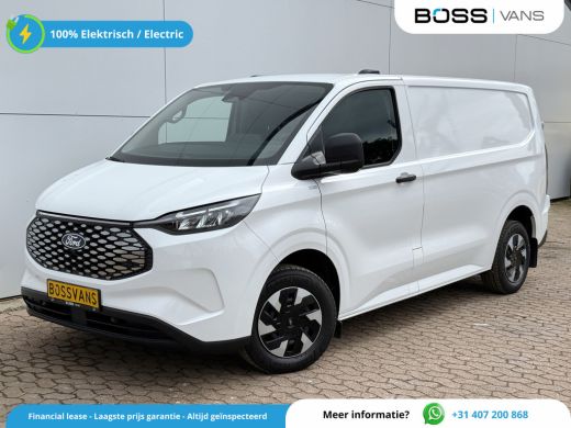 Ford E-Transit Custom 65kWh 136PK Elektrisch L1 344KM WLTP 2300kg Trekvermogen BEV Snelladen LED ACC Camera Carplay Par... ActivLease financial lease