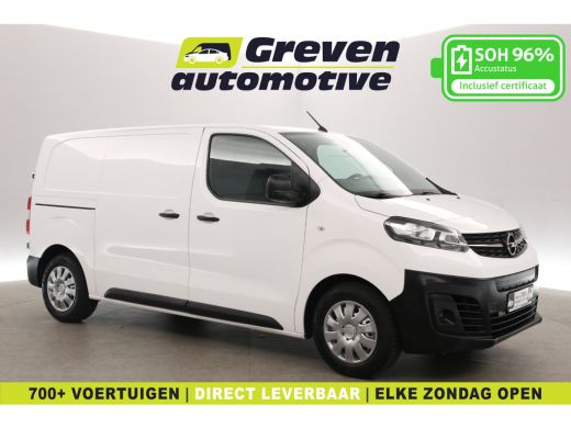 Opel Vivaro-e L2H1 75 kWh Long Range | Snelladen | SOH 96% | 3 Zits | Airco | Cruise | Carplay | Parkeersens. ActivLease financial lease
