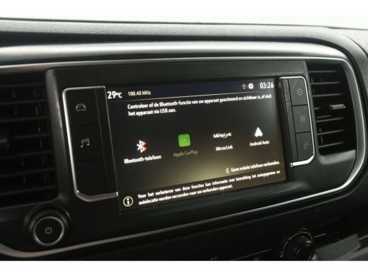 Opel Vivaro-e L2H1 75 kWh Long Range | Snelladen | SOH 96% | 3 Zits | Airco | Cruise | Carplay | Parkeersens. ActivLease financial lease