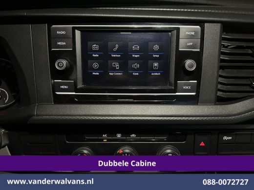 Volkswagen Transporter 2.0 TDI 150pk 4Motion L2H1 Dubbele Cabine Euro6 Airco | 5-Zits | Apple Carplay | Cruisecontrol | ... ActivLease financial lease