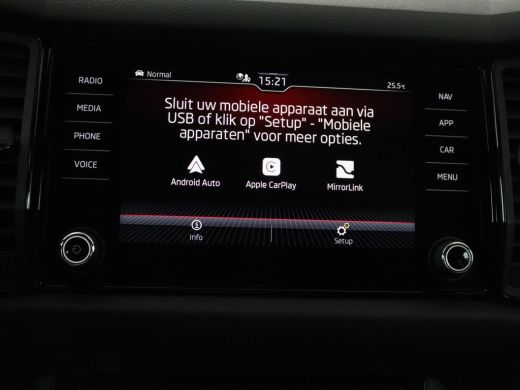 Skoda Kodiaq | Leder/alcantara | Memory | Stuur/stoelverwarming | Carplay | Sfeerverlichting | Camera | Park a... ActivLease financial lease