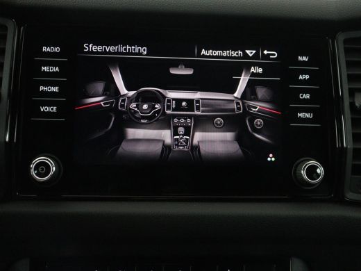 Skoda Kodiaq | Leder/alcantara | Memory | Stuur/stoelverwarming | Carplay | Sfeerverlichting | Camera | Park a... ActivLease financial lease