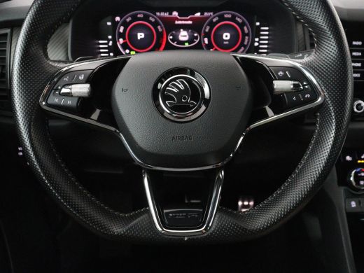 Skoda Kodiaq | Leder/alcantara | Memory | Stuur/stoelverwarming | Carplay | Sfeerverlichting | Camera | Park a... ActivLease financial lease
