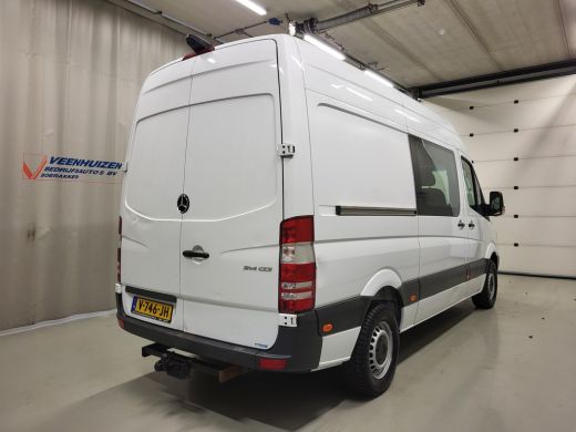 Mercedes-Benz Sprinter 314CDI L2/H2 Dubbele Cabine 3500kg Trekgewicht Automaat Euro 6! ActivLease financial lease