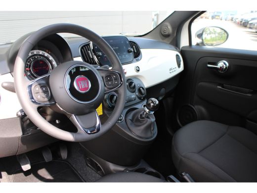 Fiat 500 1.0 Hybrid | Navi by app | Parkeersensoren | Lichtmetaal | NL auto | 23.750km | Airconditioning | ActivLease financial lease