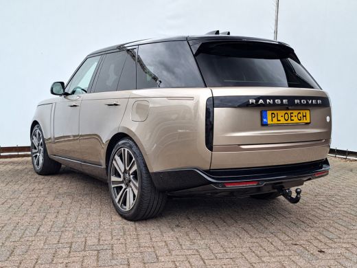 Land Rover Range Rover P510e SV PHEV 4WS 4xMassage Chauffeurspakket Signature Trekhaak Zonsondergang Goud Meridian ActivLease financial lease