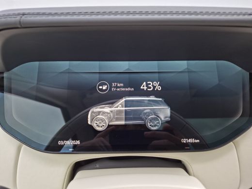 Land Rover Range Rover P510e SV PHEV 4WS 4xMassage Chauffeurspakket Signature Trekhaak Zonsondergang Goud Meridian ActivLease financial lease