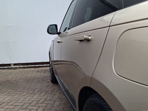 Land Rover Range Rover P510e SV PHEV 4WS 4xMassage Chauffeurspakket Signature Trekhaak Zonsondergang Goud Meridian ActivLease financial lease