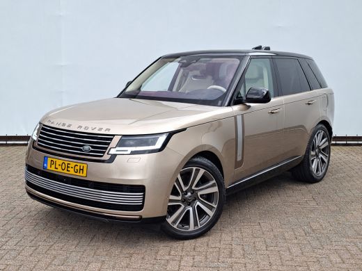 Land Rover Range Rover P510e SV PHEV 4WS 4xMassage Chauffeurspakket Signature Trekhaak Zonsondergang Goud Meridian ActivLease financial lease