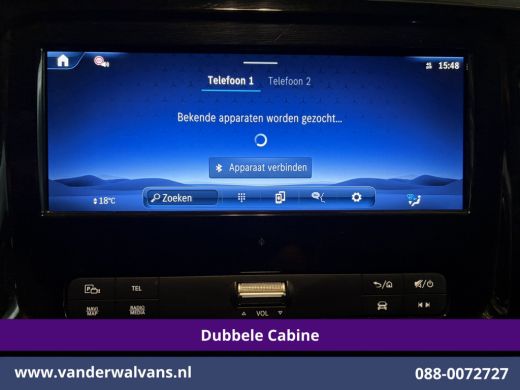 Mercedes-Benz Vito 116 CDI 164pk 9G-Tronic Automaat L3H1 Dubbele Cabine Euro6 Airco | 6-Zits | 2x zijdeur | Camera C... ActivLease financial lease