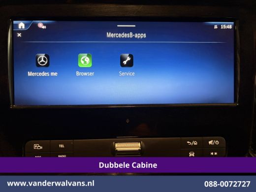 Mercedes-Benz Vito 116 CDI 164pk 9G-Tronic Automaat L3H1 Dubbele Cabine Euro6 Airco | 6-Zits | 2x zijdeur | Camera C... ActivLease financial lease