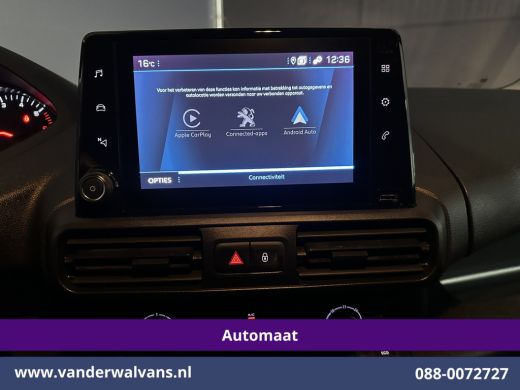 Peugeot Partner 1.5 BlueHDI 131pk Automaat L1H1 Euro6 Airco | Navigatie | Apple Carplay | Cruisecontrol Android A... ActivLease financial lease