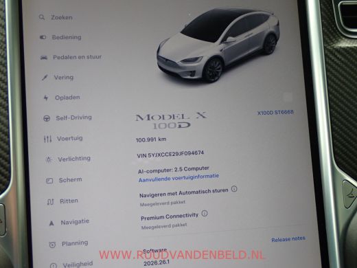 Tesla Model X 100D 88%SOH / MCU2 / CCS / ENHANCED-AUTOPILOT / 22'' / CARBON / TREKHAAK ActivLease financial lease
