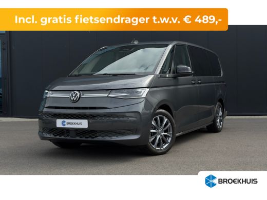 Volkswagen Multivan Bulli eHybrid lang 4MOTION | Vis-A-Vis | Trekhaak | 4 Seizoenen Banden | Art Velours | IQ-Light |... ActivLease financial lease