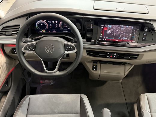Volkswagen Transporter Ocean eHybrid 245pk Trekhaak 19''lmv hydraulisch hefdak Stoel/stuur verw. phev plug in hybrid ActivLease financial lease