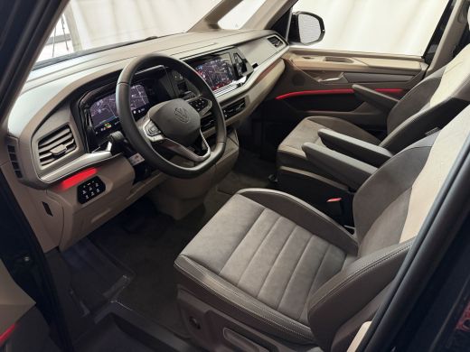 Volkswagen Transporter Ocean eHybrid 245pk Trekhaak 19''lmv hydraulisch hefdak Stoel/stuur verw. phev plug in hybrid ActivLease financial lease
