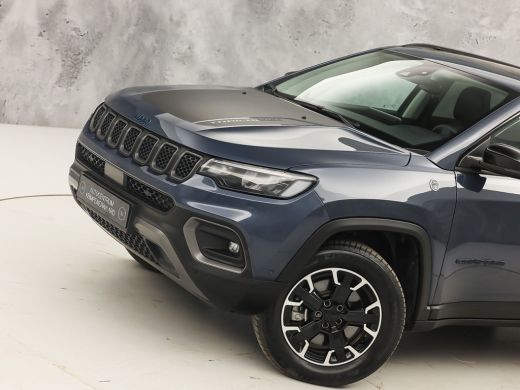 Jeep Compass 4xe 240 Plug-in Hybrid Electric Trailhawk 240Pk Automaat (PANORAMADAK, VIRTUAL COCKPIT, APPLE CAR... ActivLease financial lease