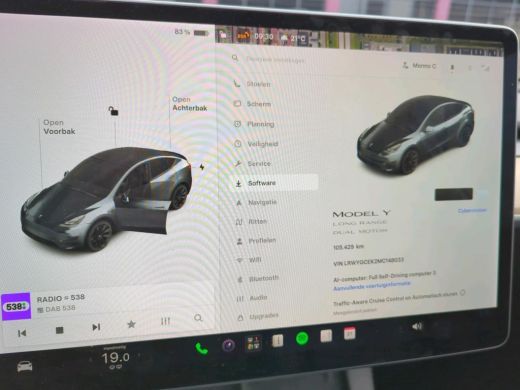 Tesla Model Y Long Range AWD 75 kWh NL-AUTO | PANODAK | LEDER | AUTOPILOT ActivLease financial lease