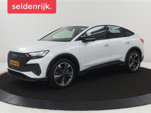 Audi Q4 Sportback e-tron | SOH 93,3% | Leder | Adaptive cruise | Stoelverwarming | Trekhaak | Camera | Park assist | Clima... ActivLease financial lease