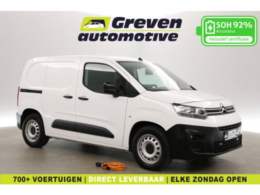 Citroën &euml;-Berlingo 136PK 50 kWh | Snelladen | SOH 92% | 3 Zits | Airco | Camera | Cruise | Carplay | 2xSchuifdeur ActivLease financial lease