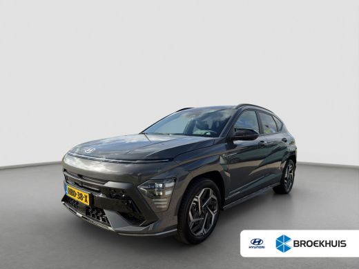 Hyundai Kona 1.6 GDI HEV 141pk N-Line Sky | Trekhaak | Panorama schuifdak | Stoelventilatie | 360 graden camer... ActivLease financial lease