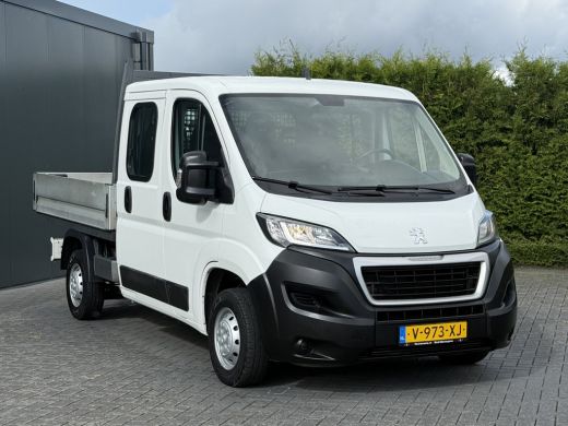 Peugeot Boxer 2.0 BlueHDI 131 PK EURO 6 / PICK UP / 7-PERS DUBBELE CABINE / AIRCO / TREKHAAK / 2500 KG AHG ActivLease financial lease