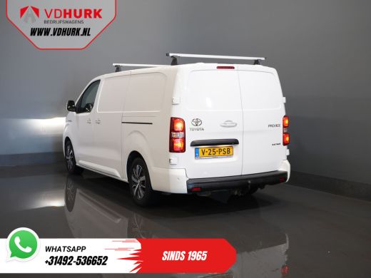 Toyota ProAce L3 75 kWh 345km WLTP 2x Schuifdeur/ LED/ Head-Up/ Snellader/ Keyless/ Stoelverw./ Carplay/ Navi/ ... ActivLease financial lease