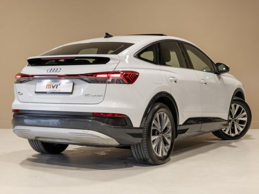 Audi Q4 Sportback e-tron 40 S edition 77 kWh SOH 93% / 204pk / Panoramadak / Leder ActivLease financial lease