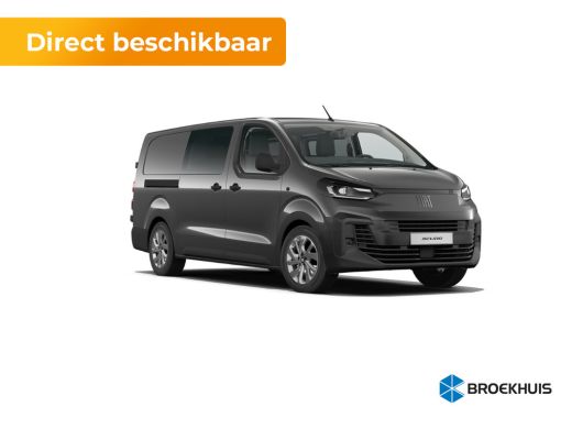 Fiat Scudo Standaard - Dubbele Cabine | ABS met noodremassistentie / ESP en Hill Start Assist | Automatisch ... ActivLease financial lease