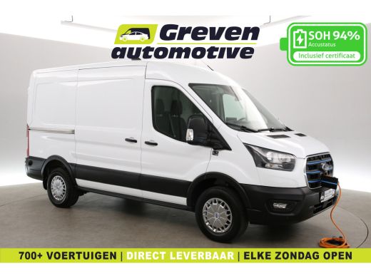 Ford E-Transit L2H2 68 kWh | Snelladen | SOH 94% | 360&deg; Camera | Clima | 3 Zits | Cruise | Carplay | Parkeersens. ActivLease financial lease