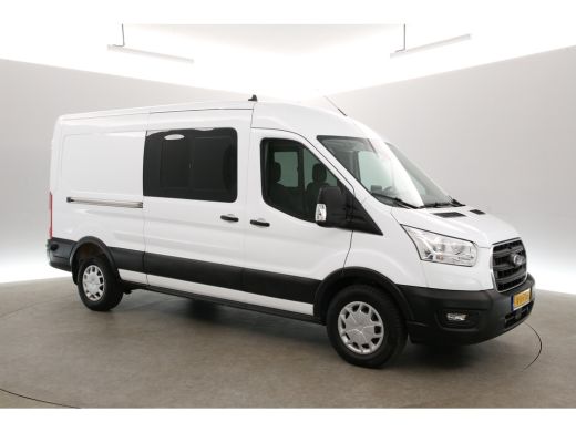 Ford Transit 2.0 TDCI L3H2 | Dubbele Cabine | Airco | Camera | Cruise | Carplay | Parkeersens. ActivLease financial lease