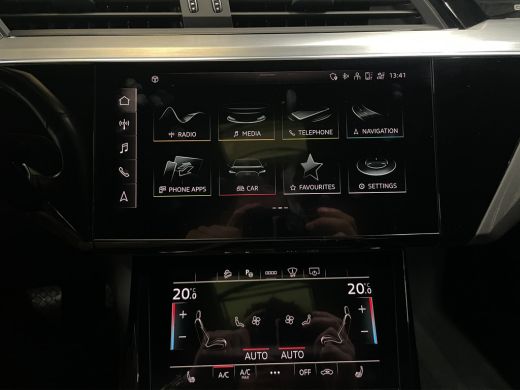 Audi e-tron 50 quattro S edition 71 kWh B&O | Adaptieve cruise | Stoel- stuurverw. | Memory | Leder | 21" | P... ActivLease financial lease