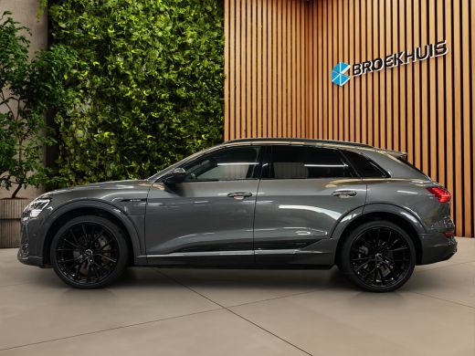 Audi e-tron 50 quattro S edition 71 kWh B&O | Adaptieve cruise | Stoel- stuurverw. | Memory | Leder | 21" | P... ActivLease financial lease