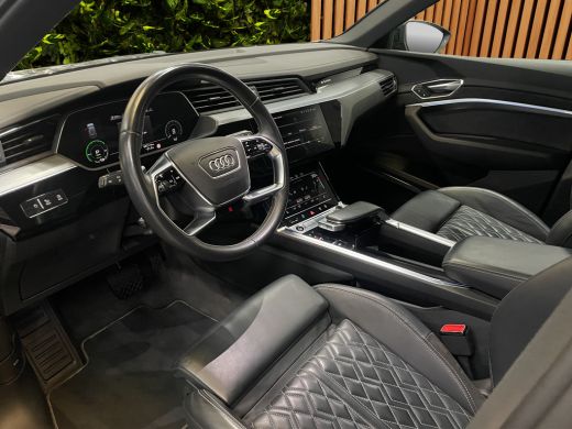 Audi e-tron 50 quattro S edition 71 kWh B&O | Adaptieve cruise | Stoel- stuurverw. | Memory | Leder | 21" | P... ActivLease financial lease