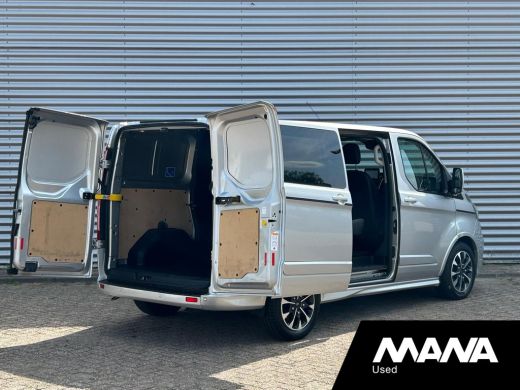 Ford Transit Custom 310 2.0 TDCI L1H1 Sport DC Automaat LM velgen Camera Cruise Airco Dubbele schuifdeur ActivLease financial lease