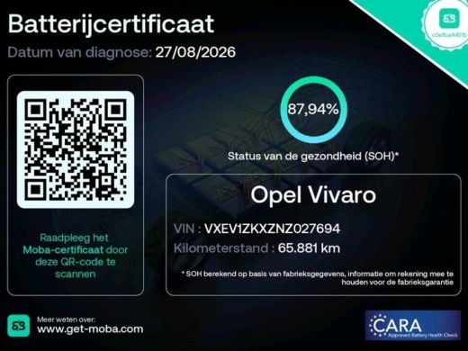 Opel Vivaro-e L3H1 Edition 50 kWh L3H1 ActivLease financial lease