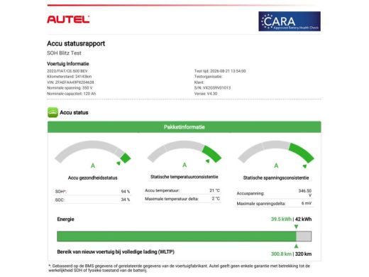 Fiat 500e La Prima 42 kWh / SOH 94% / Apple Carplay/Android Auto / Achteruitrijcamera / Adaptieve Cruise Co... ActivLease financial lease